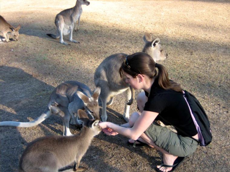 14 year throwback  to Australia