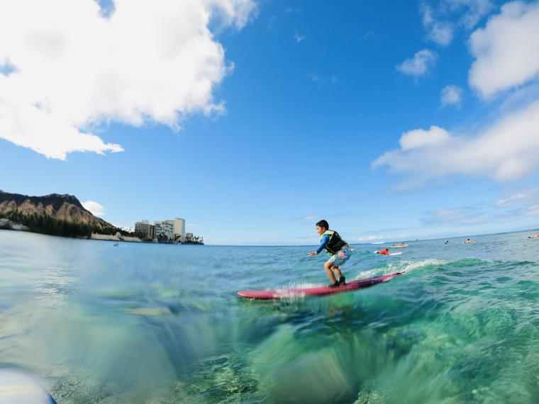 First Surfing Experience