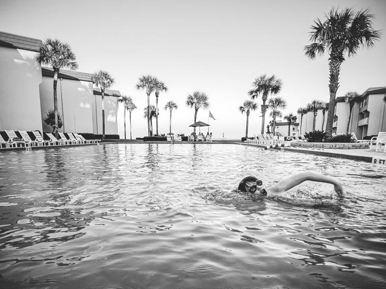 poolside peace