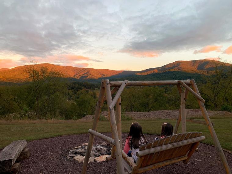 Sunset in the Shenandoah