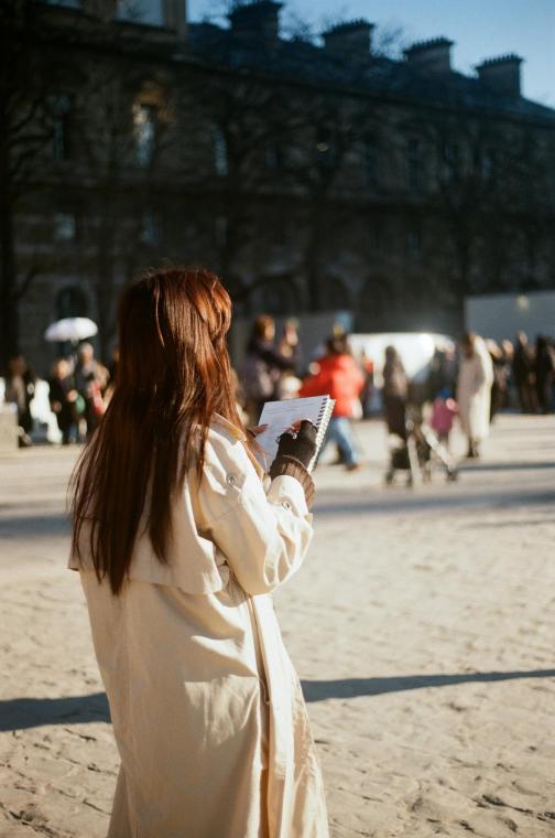 Near Notre-Dame de Paris.