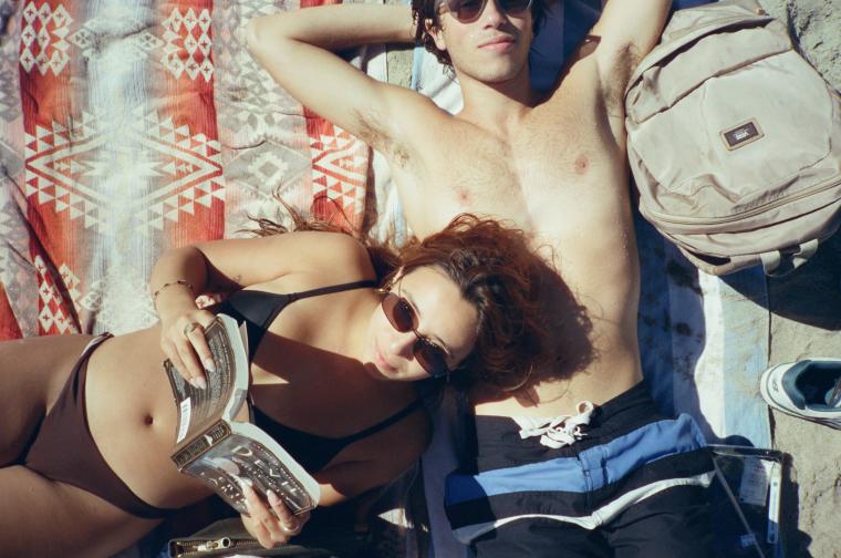 Nora & Holden on the Beach