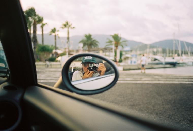 Driving through the south of France