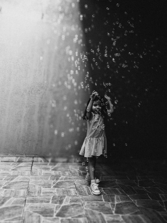 Bubbles of light