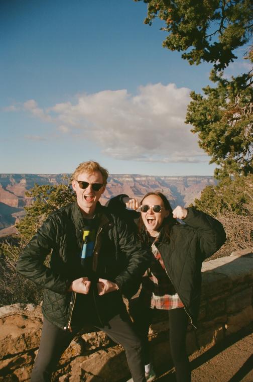 Looking Tough at the Grand Canyon