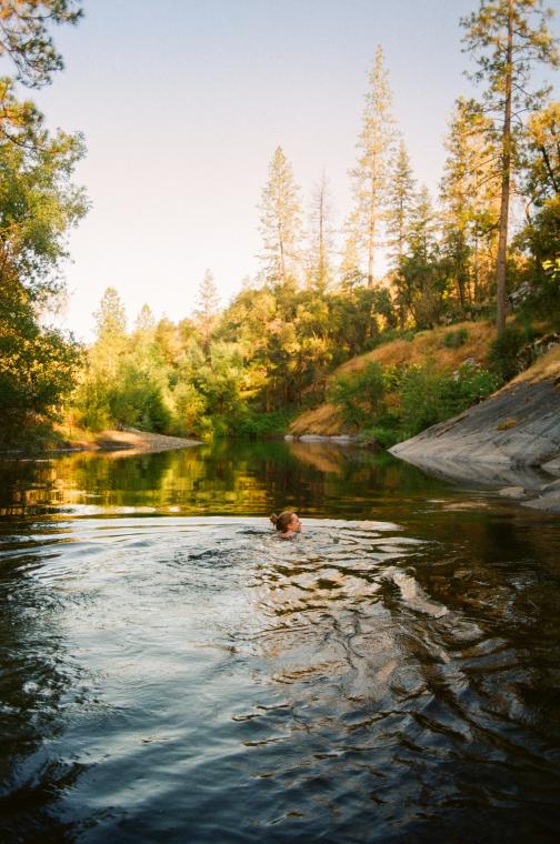 River dips