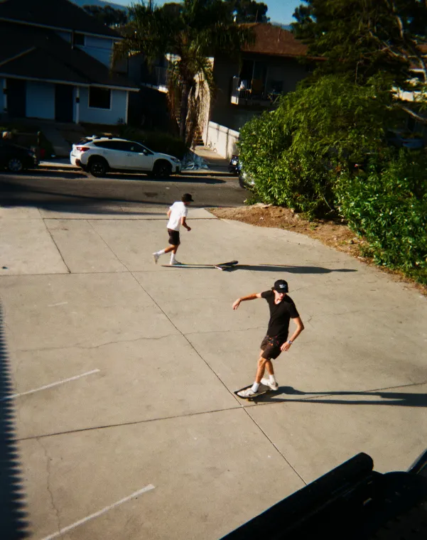 Skating around SB