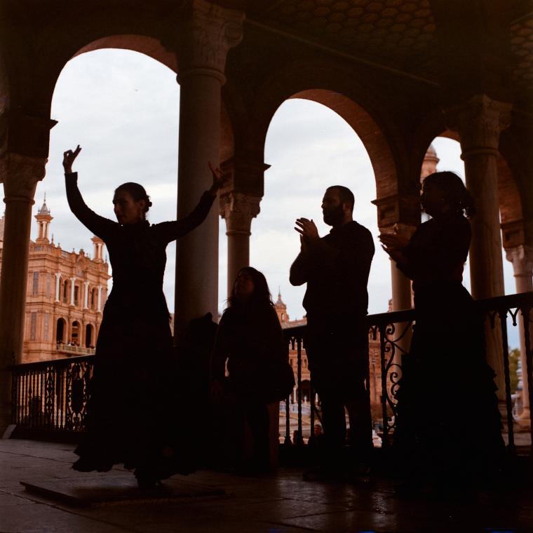 Flamenco street performers 