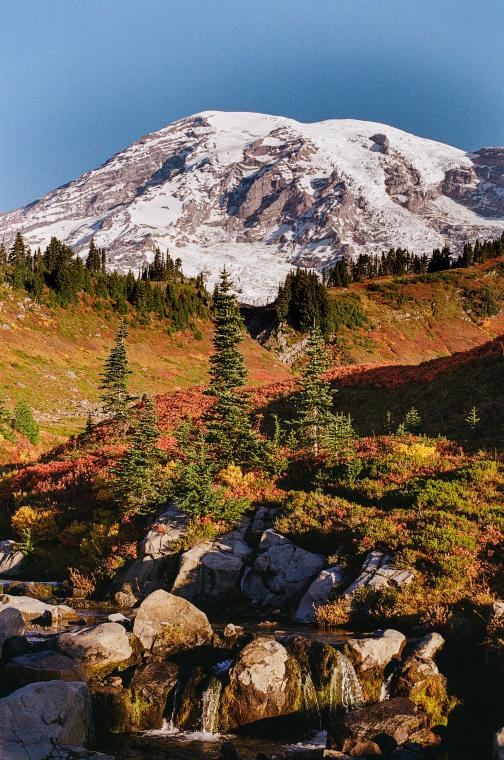 Sunrise at Rainier