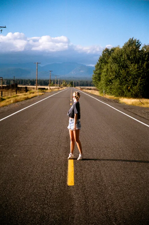 Road to Crater Lake