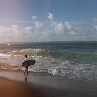 Surfer in Bali