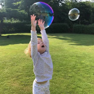 Bubble burst