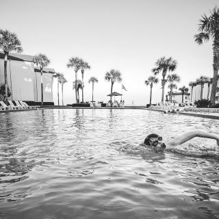 poolside peace