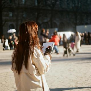 Near Notre-Dame de Paris.