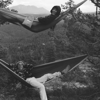Double Stacking Our Hammocks