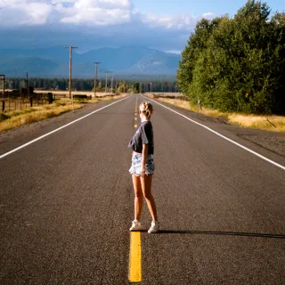 Road to Crater Lake