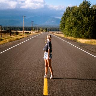 Road to Crater Lake